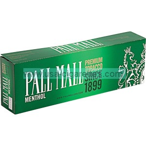 Pall Mall Menthol Kings cigarettes